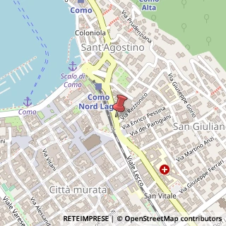 Mappa Via Alessandro Manzoni, 2, 22100 Como, Como (Lombardia)