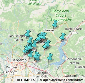 Mappa Via Cava, 24026 Cazzano Sant'Andrea BG, Italia (10.3665)