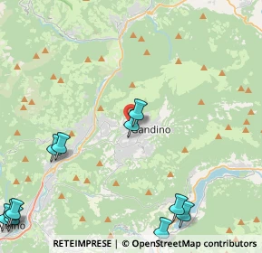 Mappa Via Cava, 24026 Cazzano Sant'Andrea BG, Italia (6.27636)