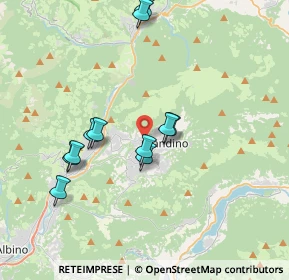 Mappa Via Cava, 24026 Cazzano Sant'Andrea BG, Italia (3.45273)