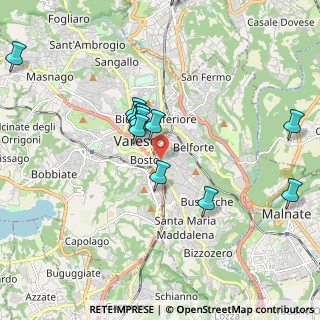Mappa Via Nino Bixio, 21100 Varese VA, Italia (1.90923)