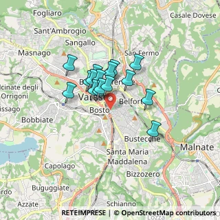 Mappa Via Nino Bixio, 21100 Varese VA, Italia (1.17375)