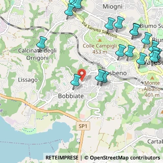 Mappa Via Fratelli Rosselli, 21100 Varese VA, Italia (1.4805)