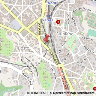 Mappa Via Magenta, 23, 21100 Daverio, Varese (Lombardia)