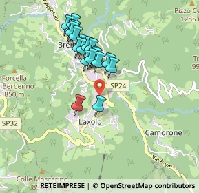 Mappa Via Calegreno, 24012 Val Brembilla BG, Italia (0.803)
