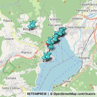 Mappa Via Papa Giovanni XXIII, 24065 Lovere BG, Italia (1.045)