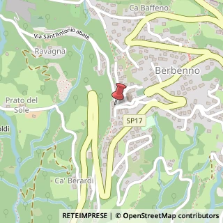 Mappa Via Sant'Antonio Abate, 3, 24030 Berbenno, Bergamo (Lombardia)