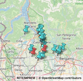 Mappa Via Novella, 23808 Vercurago LC, Italia (8.974)