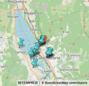 Mappa Via Novella, 23808 Vercurago LC, Italia (1.25611)