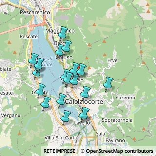 Mappa Via Novella, 23808 Vercurago LC, Italia (1.7685)