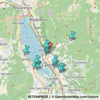Mappa Via Novella, 23808 Vercurago LC, Italia (1.5775)