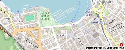 Mappa Como
