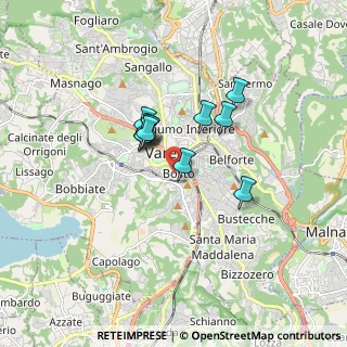 Mappa Via Aprica, 21100 Varese VA, Italia (1.16545)