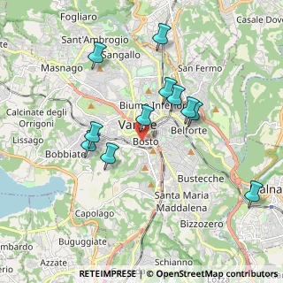Mappa Via Aprica, 21100 Varese VA, Italia (1.78364)