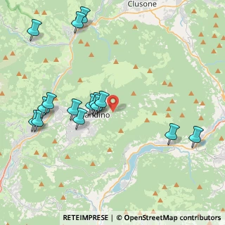 Mappa RW7C+78, 24024 Gandino BG, Italia (4.55533)