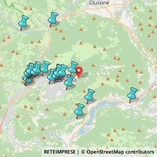 Mappa RW7C+78, 24024 Gandino BG, Italia (4.286)