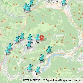 Mappa RW7C+78, 24024 Gandino BG, Italia (5.86294)