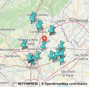 Mappa Via Str. Vecchia, 31028 Vazzola TV, Italia (13.47737)