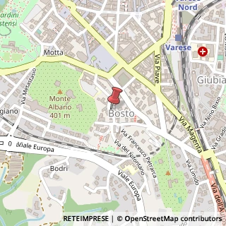 Mappa Via Ravasi, 23, 21100 Varese, Varese (Lombardia)