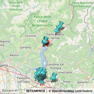 Mappa Via Giacomo Puccini, 25055 Pisogne BS, Italia (18.6575)