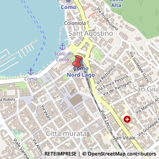 Mappa Piazza Roma, 22, 22100 Como, Como (Lombardia)