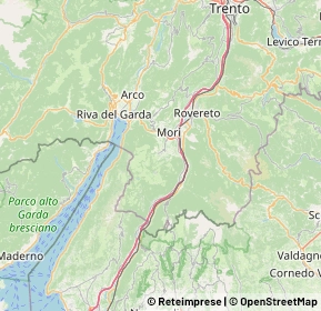 Mappa 38060 Brentonico TN, Italia (12.4155)