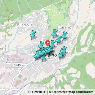 Mappa Via Custoza, 24024 Gandino BG, Italia (0.2715)