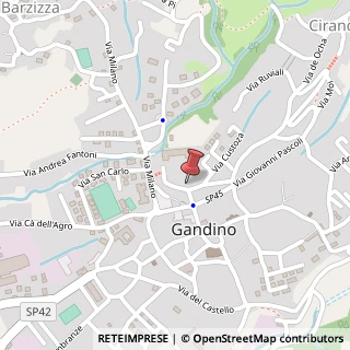 Mappa Via XX Settembre, 19, 24024 Gandino, Bergamo (Lombardia)