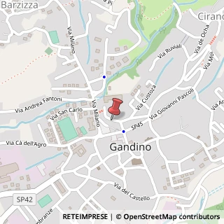 Mappa Via XX Settembre, 5, 24024 Gandino, Bergamo (Lombardia)