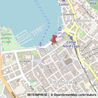 Mappa Piazza Cavour, 25, 22100 Como, Como (Lombardia)