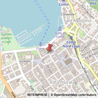 Mappa Via Domenico Fontana, 23, 22100 Como, Como (Lombardia)