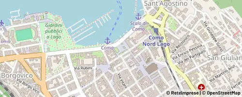 Mappa Como