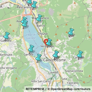 Mappa Via IV Novembre, 23808 Vercurago LC, Italia (2.56929)