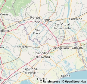 Mappa 33076 Azzano Decimo PN, Italia (15.85375)