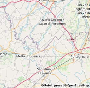 Mappa 33076 Pravisdomini PN, Italia (8.4715)