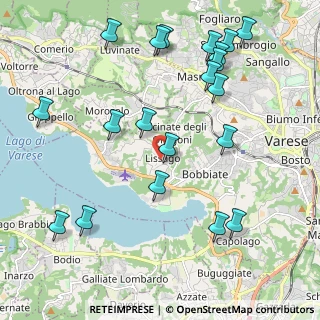 Mappa Via San Carlo, 21100 Varese VA, Italia (2.4195)