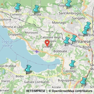 Mappa Via S. Carlo, 21100 Varese VA, Italia (3.30545)