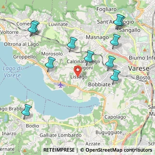 Mappa Via San Carlo, 21100 Varese VA, Italia (2.48818)