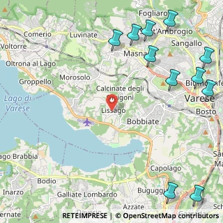 Mappa Via San Carlo, 21100 Varese VA, Italia (3.24091)