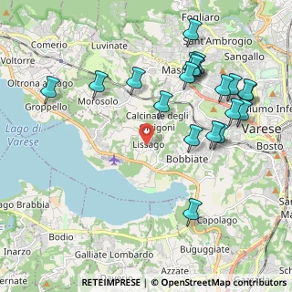 Mappa Via San Carlo, 21100 Varese VA, Italia (2.2865)