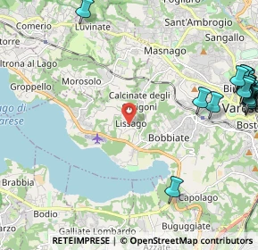 Mappa Via S. Carlo, 21100 Varese VA, Italia (3.276)