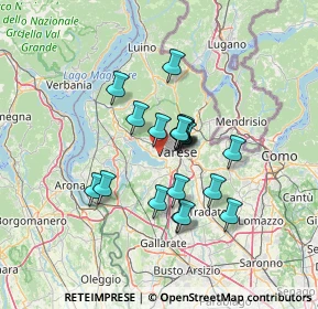 Mappa Via S. Carlo, 21100 Varese VA, Italia (10.04)