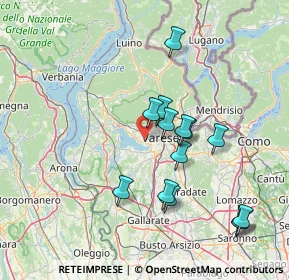 Mappa Via S. Carlo, 21100 Varese VA, Italia (14.36)