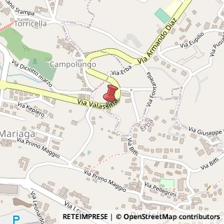 Mappa Via Valassina, 59, 22030 Longone al Segrino, Como (Lombardia)