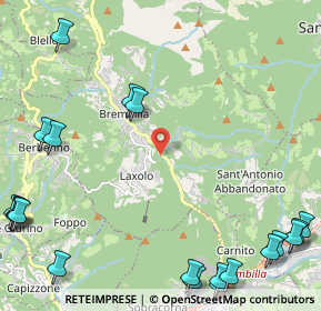 Mappa Via Magnavacche, 24012 Val Brembilla BG, Italia (3.4275)