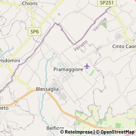 Mappa Pramaggiore