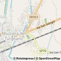 지도 Muzzana del Turgnano