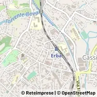 Map Erba