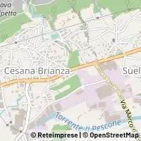 Map Cesana Brianza