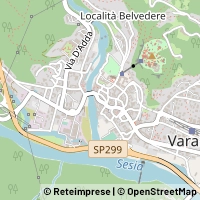 Hartă Varallo